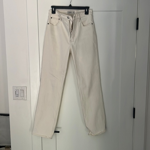 Abercrombie & Fitch Denim - Abercrombie, the 90s straight ultra high-rise size 28 regular